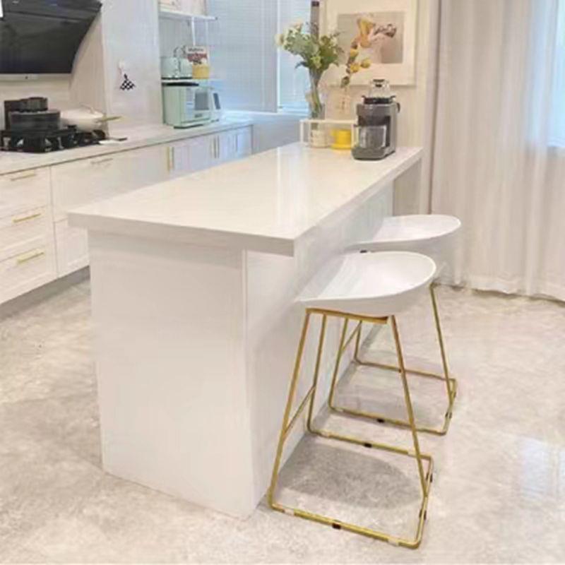 Kitchen Island Baking Table - บาร์หรูหราสไตล์โมเดิร์น, ห้องครัวในบ้าน, เคาน์เตอร์ไอส์แลนด์, โต๊ะทำอาหารและอบขนมแบบครบวงจร, เคาน์เตอร์ไอส์แลนด์แบบเปิด, ห้องนั่งเล่นขนาดเล็ก
