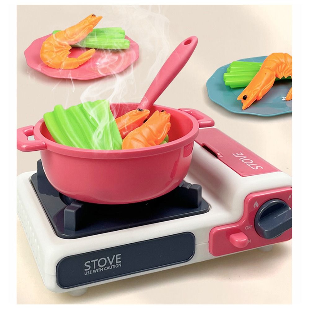 Kitchen Kids Baking Set - ชุดของเล่นทำอาหารหลากสีสัน ไมโครเวฟพลาสติก ชุดครัวจำลอง เตาแก๊ส ของเล่นจำลองการอบขนม ของขวัญ