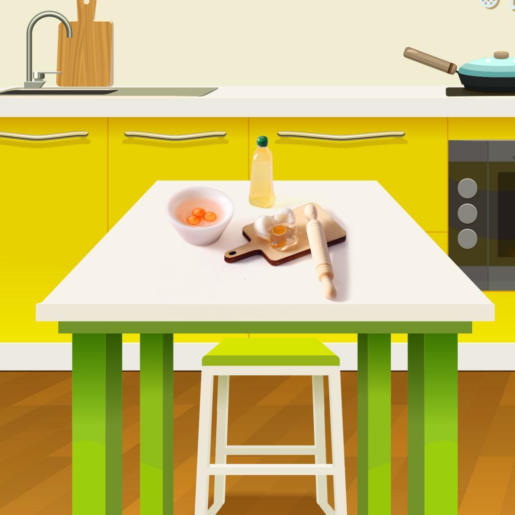 Kitchen Kids Baking Set - ชุดครัวจิ๋วสำหรับบ้านตุ๊กตา ขนมปัง อาหารจำลอง ทำจากไม้ ชุดอุปกรณ์ทำขนม สำหรับเด็กเล่นสมมติ