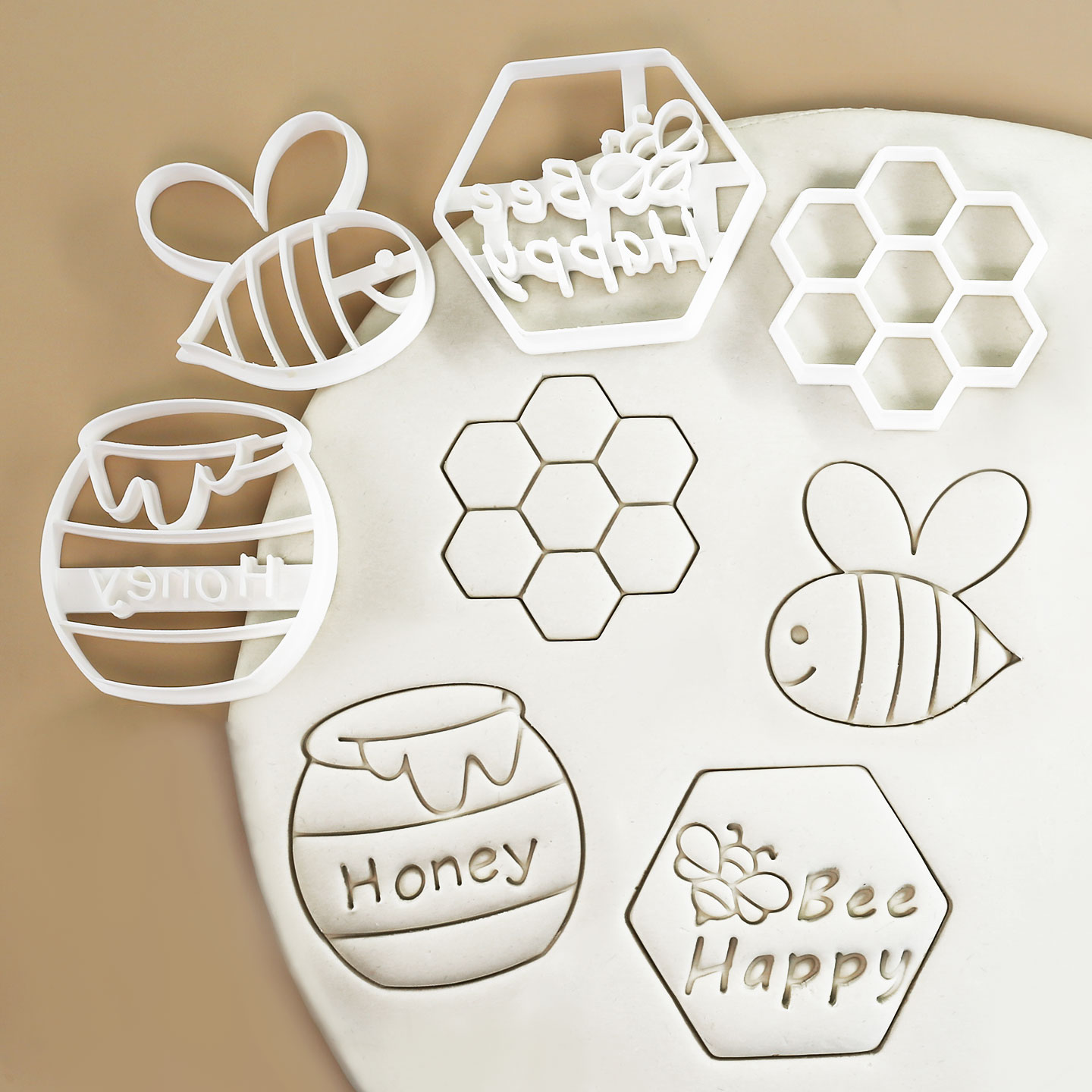 ชุดตัดคุกกี้รูปผึ้ง 4 ชิ้น แบบ - Kitchen Baking Cookies บทวิจารณ์และราคา