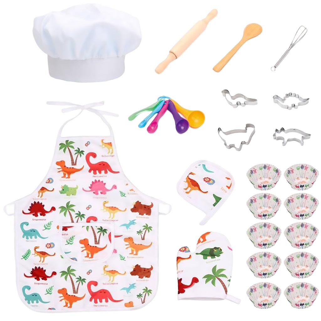 ชุดเครื่องแต่งกายเชฟเด็ก 25 ชิ - Kitchen Kids Baking Set บทวิจารณ์และราคา