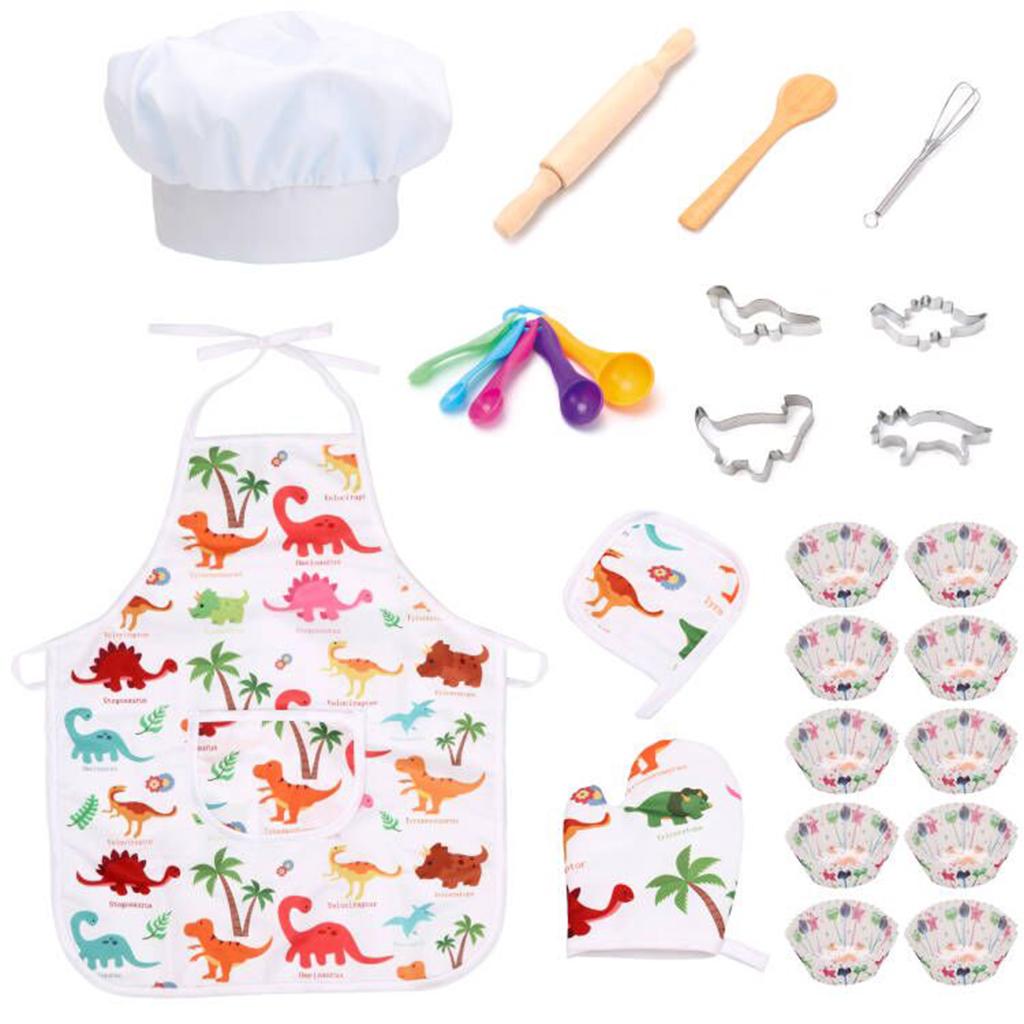 ชุดเครื่องแต่งกายเชฟเด็ก 25 ชิ - Kitchen Kids Baking Set บทวิจารณ์และราคา