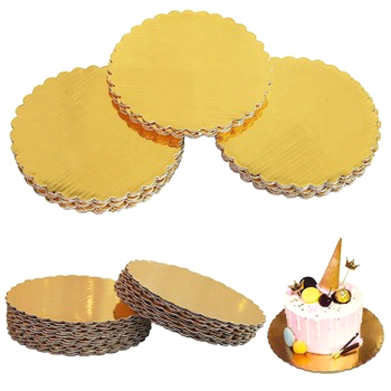 【10 ชิ้น 4/5/6/7/8/10 นิ้ว แผ่ - Cake Board Round บทวิจารณ์และราคา