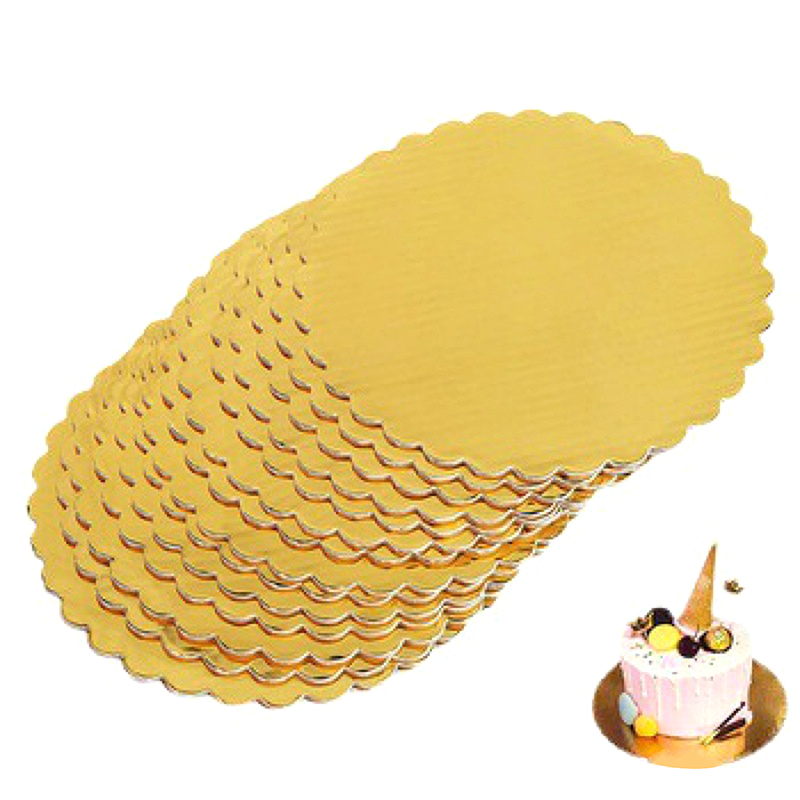 【10 ชิ้น 4/5/6/7/8/10 นิ้ว แผ่ - Cake Board Round บทวิจารณ์และราคา