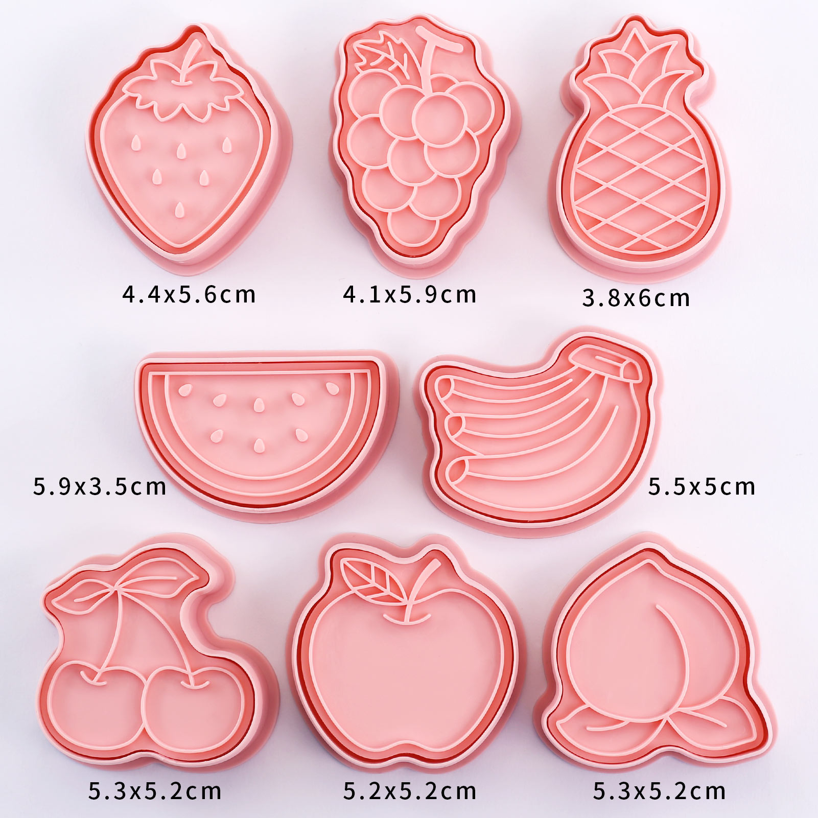 8 ชิ้นน่ารักผลไม้ Cookie Cutte - Kitchen Baking Cookies บทวิจารณ์และราคา