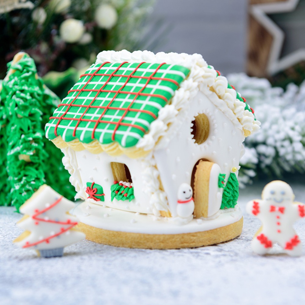 ชุดตัวตัดคุกกี้รูปบ้านขนมปังขิ - Kitchen Baking Cookies บทวิจารณ์และราคา