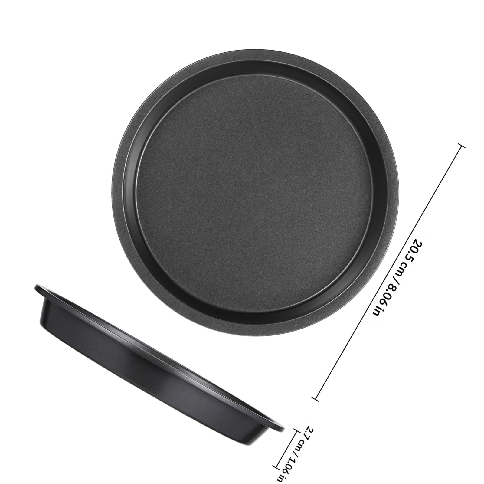 ถาดอบพิซซ่าทรงกลมแบบไม่ติดกระท - Kitchen Baking Oven บทวิจารณ์และราคา