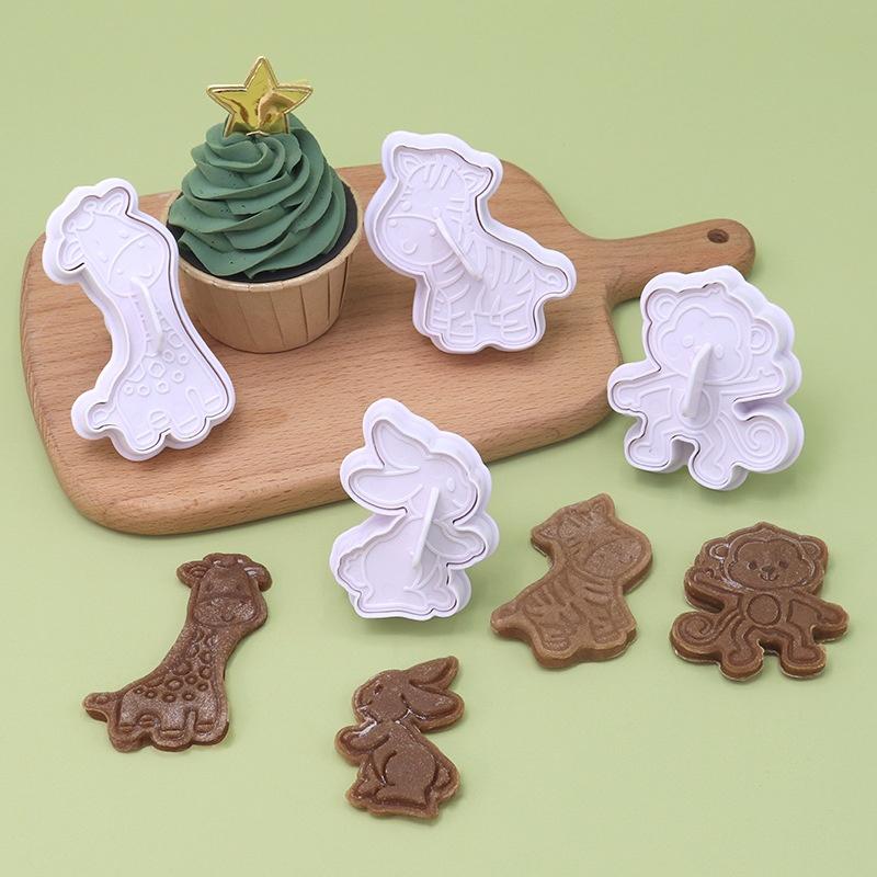 ชุดตัวตัดคุกกี้รูปสัตว์ 4 ชิ้น - Kitchen Kids Baking Set บทวิจารณ์และราคา