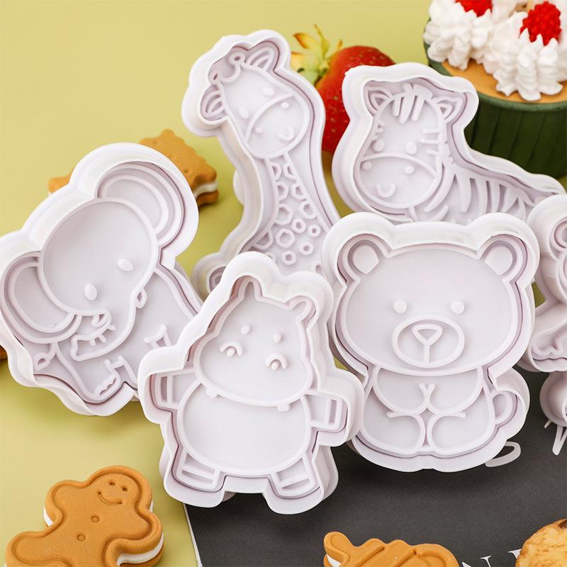 ชุดตัวตัดคุกกี้รูปสัตว์ 4 ชิ้น - Kitchen Kids Baking Set บทวิจารณ์และราคา