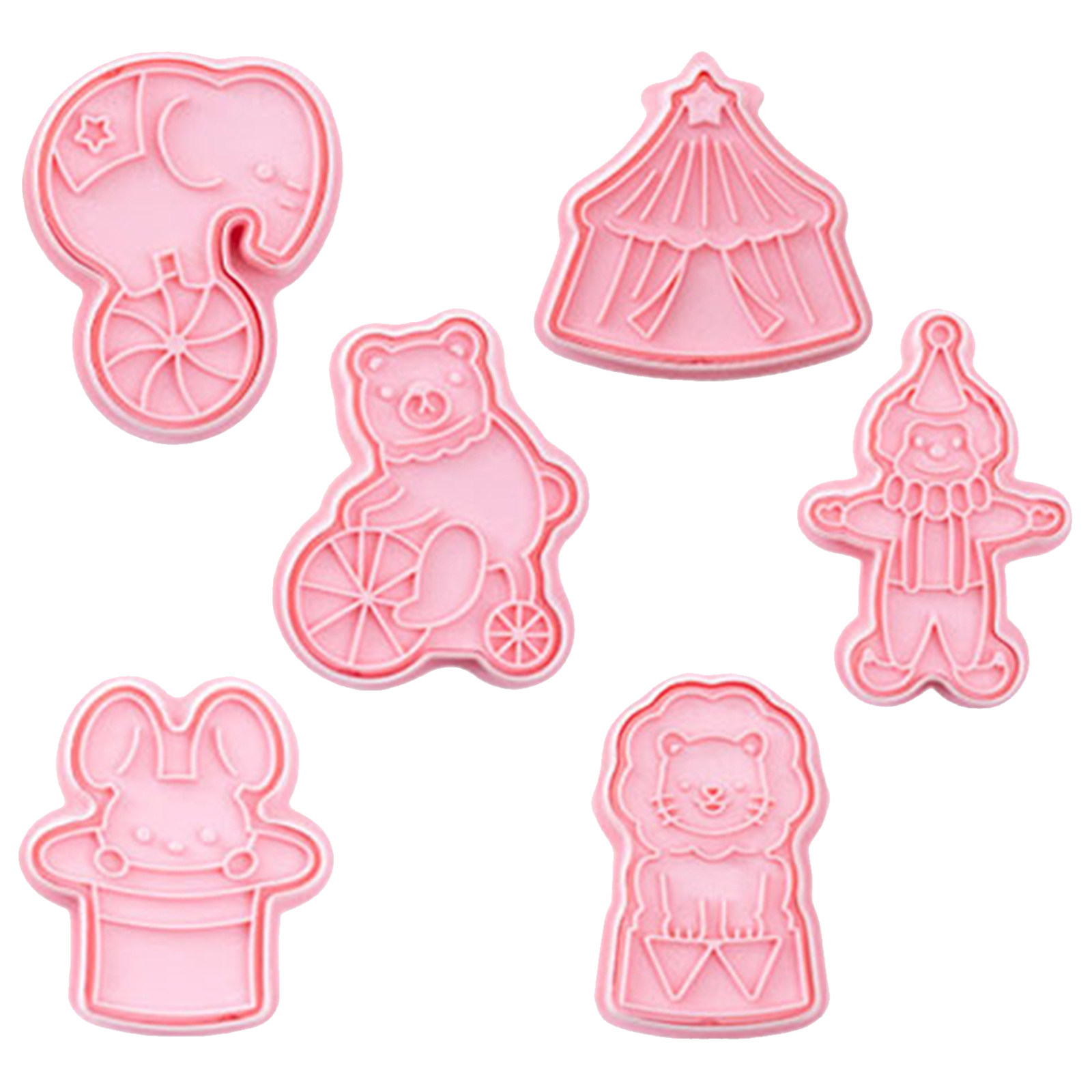 ชุดแม่พิมพ์คุกกี้พลาสติก 6 ชิ้ - Baking Kitchen Diy บทวิจารณ์และราคา