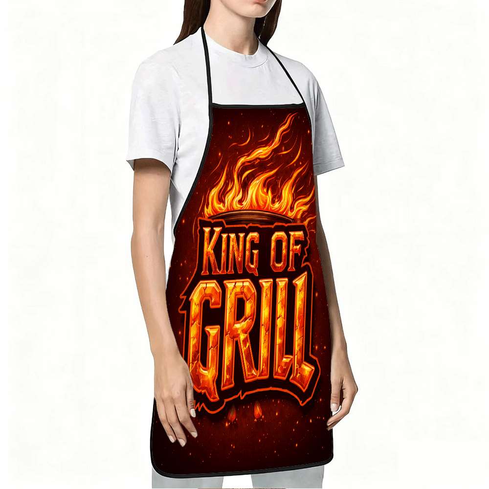 ผ้ากันเปื้อนบีบีคิวคิง 1 ชิ้น, - Kitchen Baking Gift Ideas บทวิจารณ์และราคา