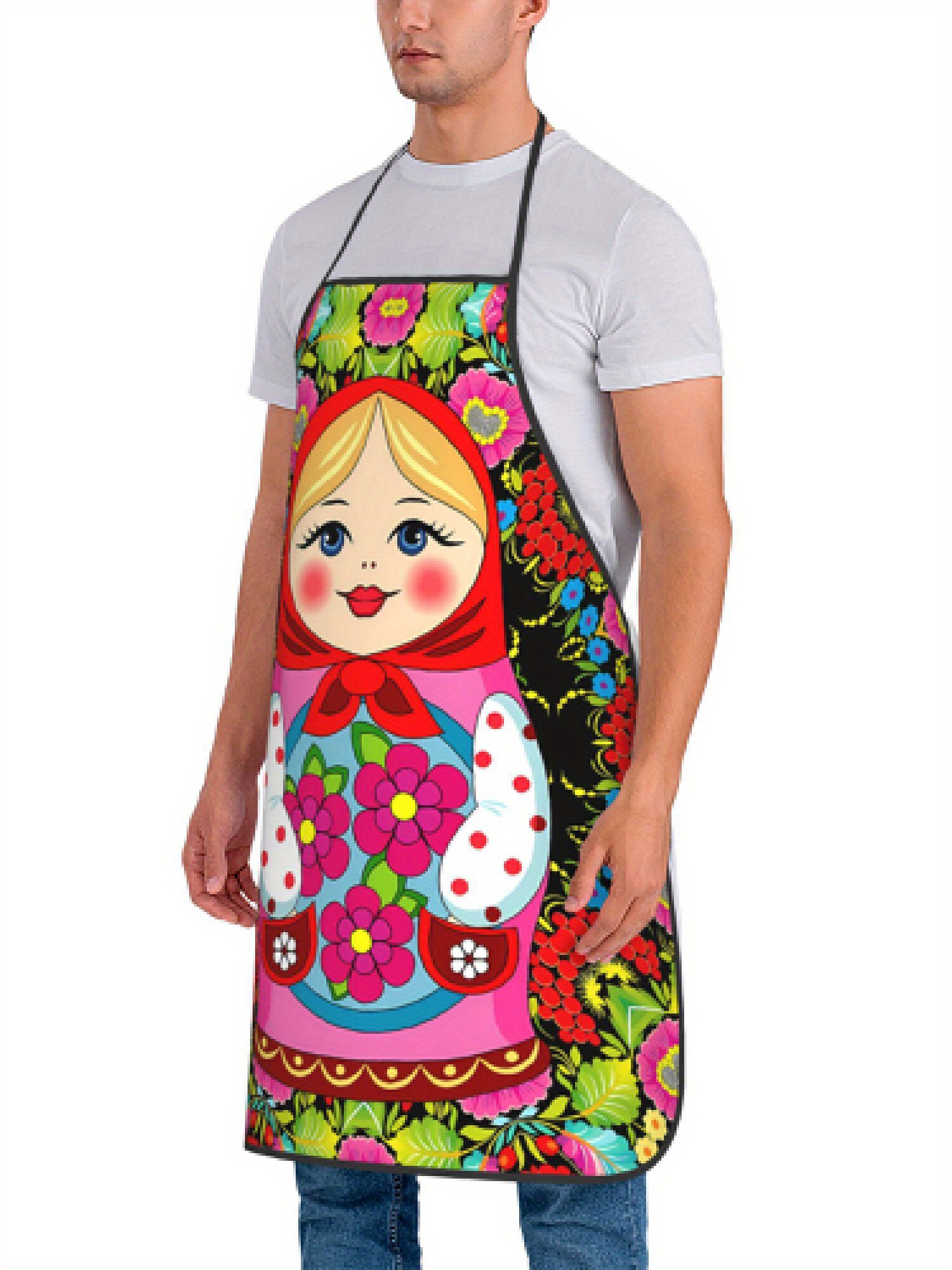 ผ้ากันเปื้อนลายดอกไม้สไตล์เรโท - Kitchen Baking Gift Ideas บทวิจารณ์และราคา