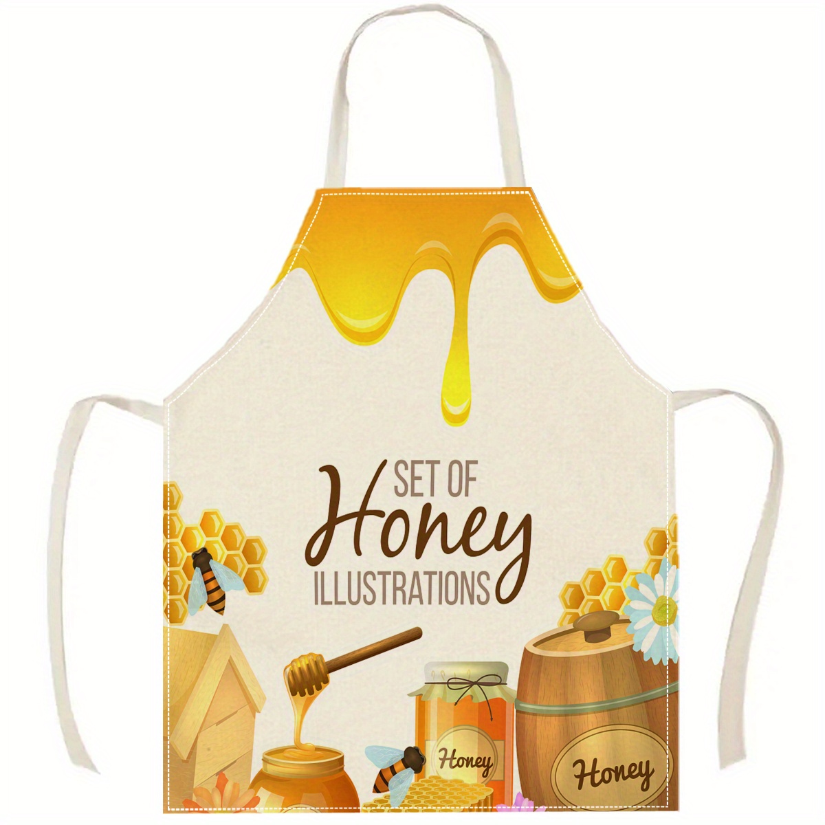 ผ้ากันเปื้อนลายผึ้งน่ารัก 1 ชิ - Kitchen Baking Gift Ideas บทวิจารณ์และราคา