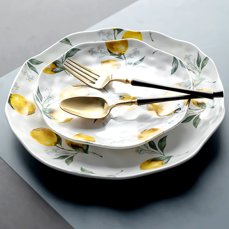 ชุดจานอาหารค่ําเซรามิคมะนาวยุโ - Cake Board Round บทวิจารณ์และราคา