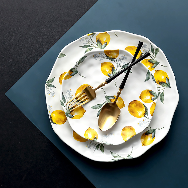 ชุดจานอาหารค่ําเซรามิคมะนาวยุโ - Cake Board Round บทวิจารณ์และราคา