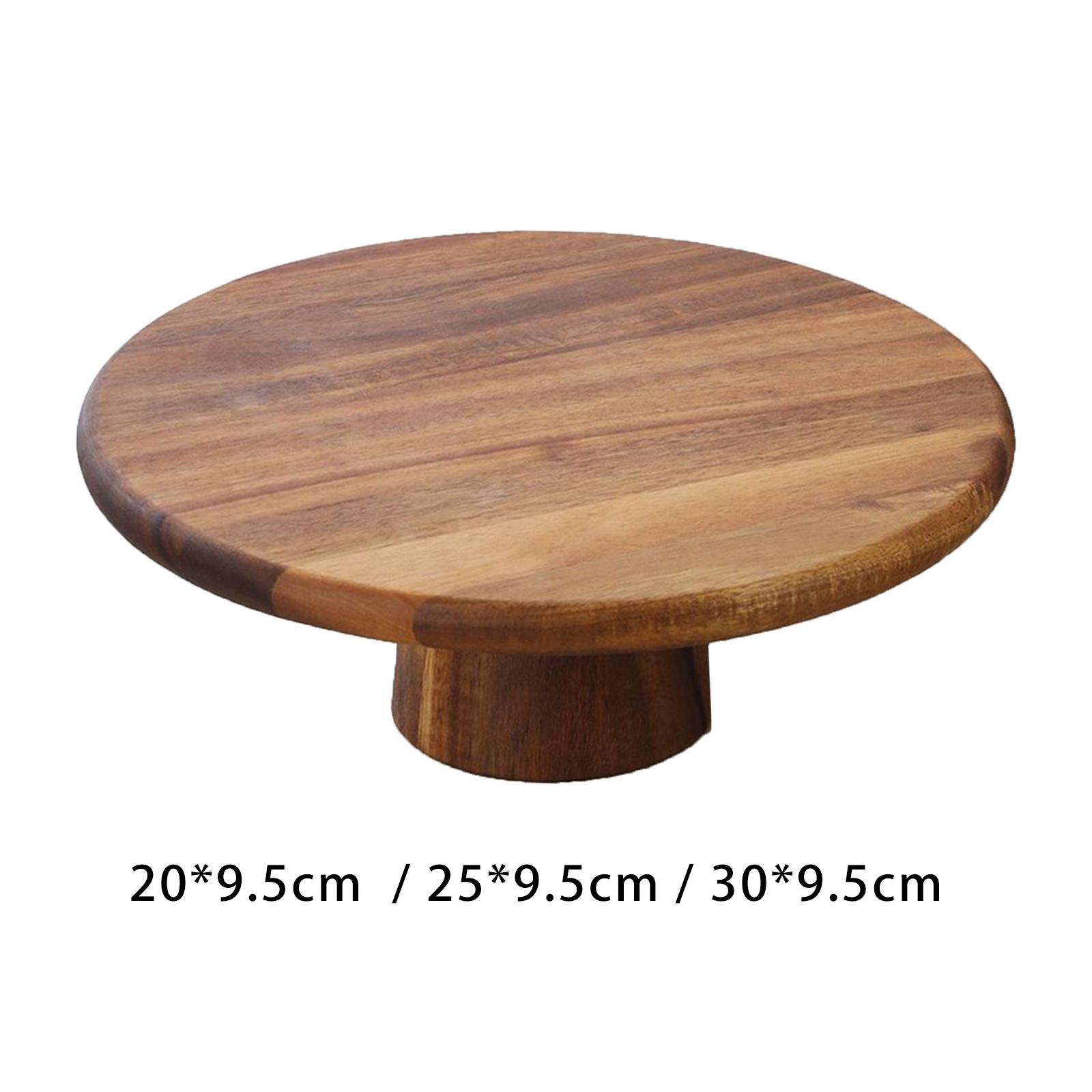 ขาตั้งเค้กไม้ ถาดเสิร์ฟชีสอเนก - Cake Board Round บทวิจารณ์และราคา