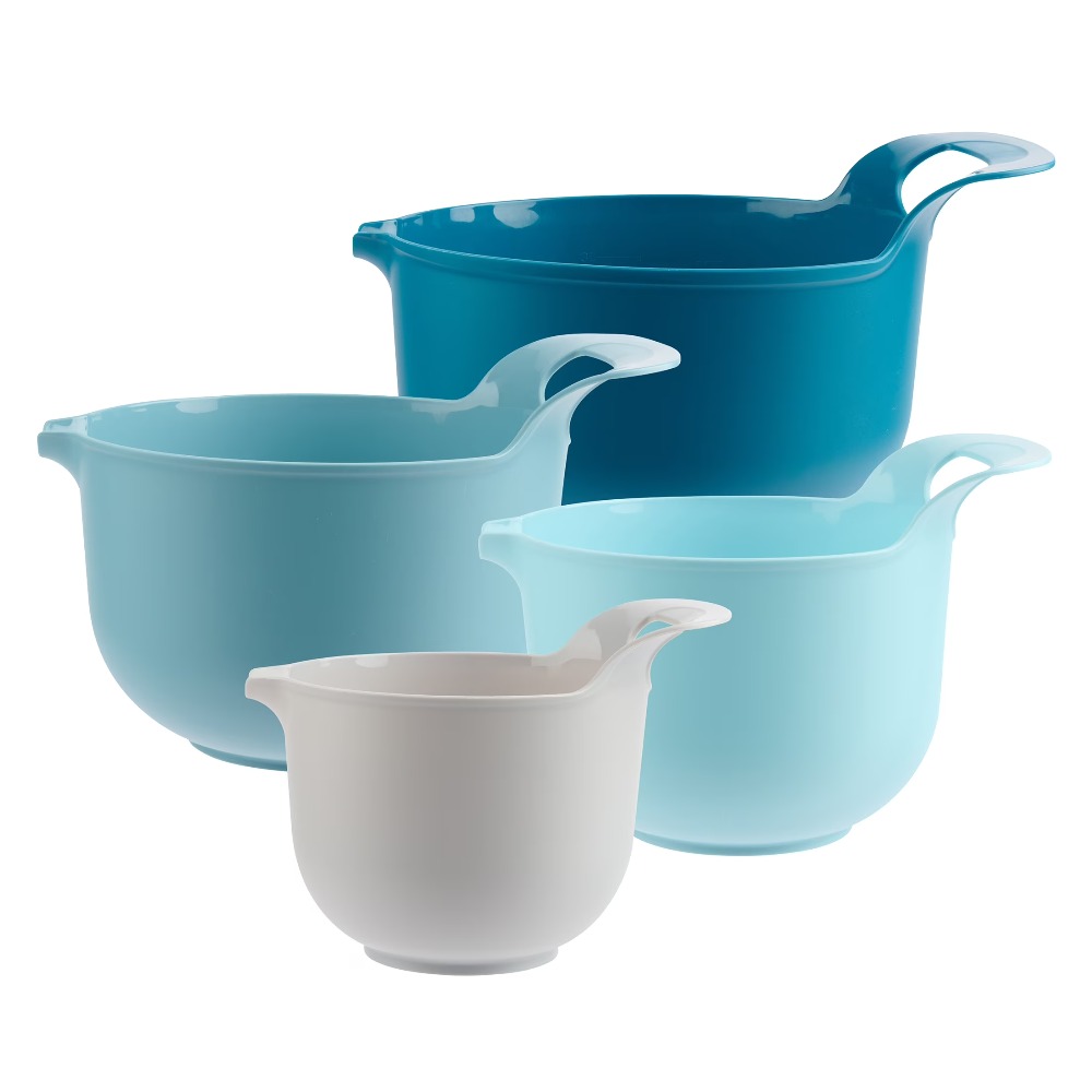 ชุดชามผสมพลาสติกแบบซ้อนได้ 4 ใ - Kitchen Baking Utensil บทวิจารณ์และราคา