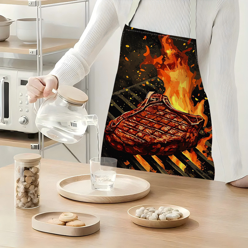 ผ้ากันเปื้อนบาร์บีคิวลายเตาปิ้ - Kitchen Baking Gift Ideas บทวิจารณ์และราคา