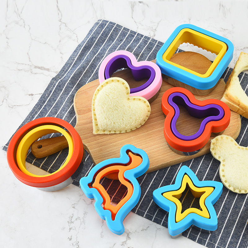 สแตนเลสสตีลแซนวิชเครื่องตัดและ - Kitchen Kids Baking Set บทวิจารณ์และราคา