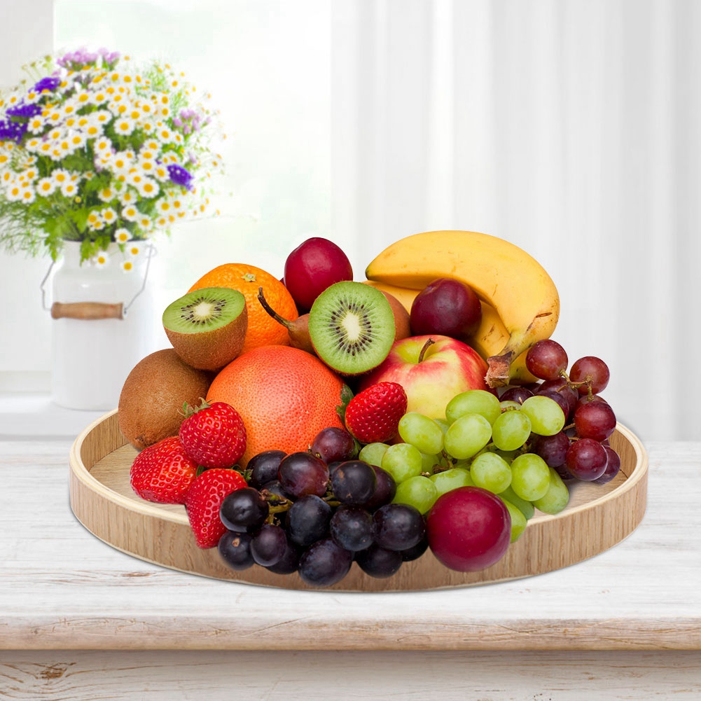 ถาดเสิร์ฟไม้ถาดใส่ลูกอมผลไม้ถา - Cake Board Round บทวิจารณ์และราคา