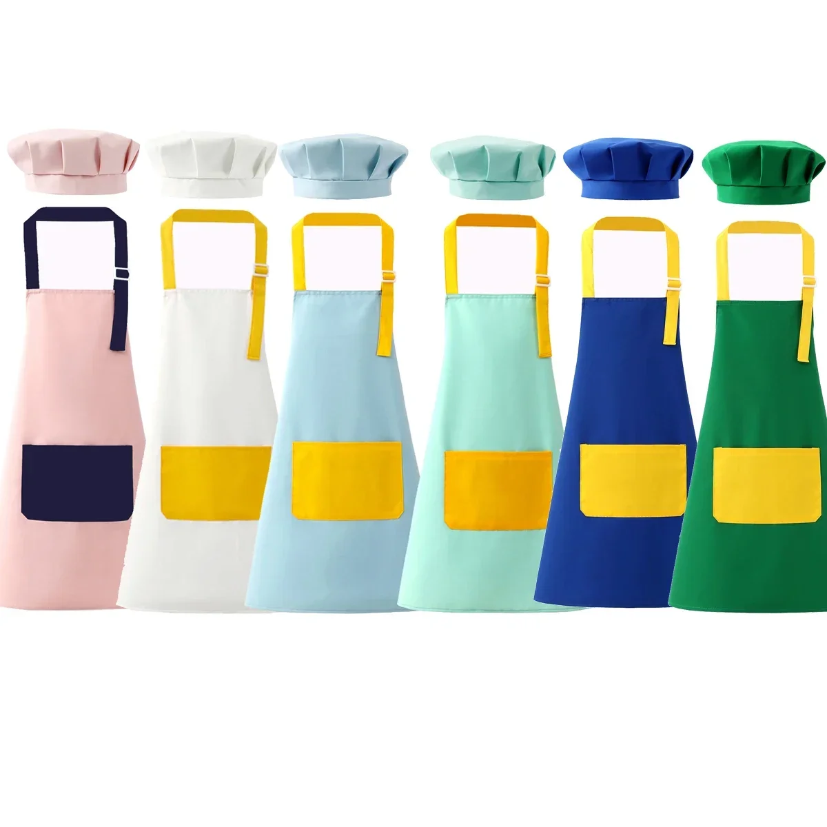 ผ้ากันเปื้อนเด็กและหมวกเชฟชุดป - Kitchen Kids Baking Set บทวิจารณ์และราคา