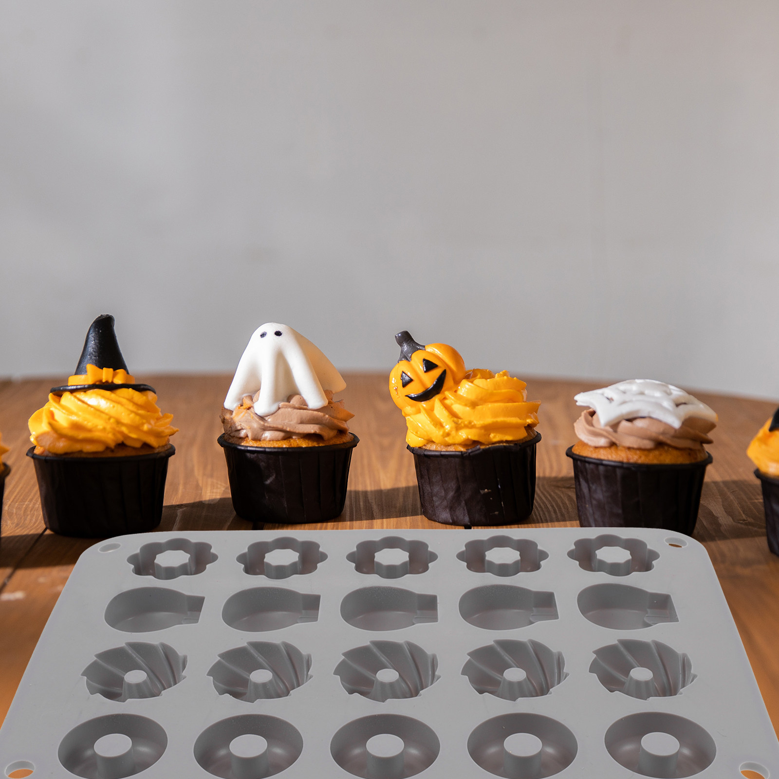 แม่พิมพ์ซิลิโคนโดนัทช็อกโกแลตข - Baking Kitchen Diy บทวิจารณ์และราคา