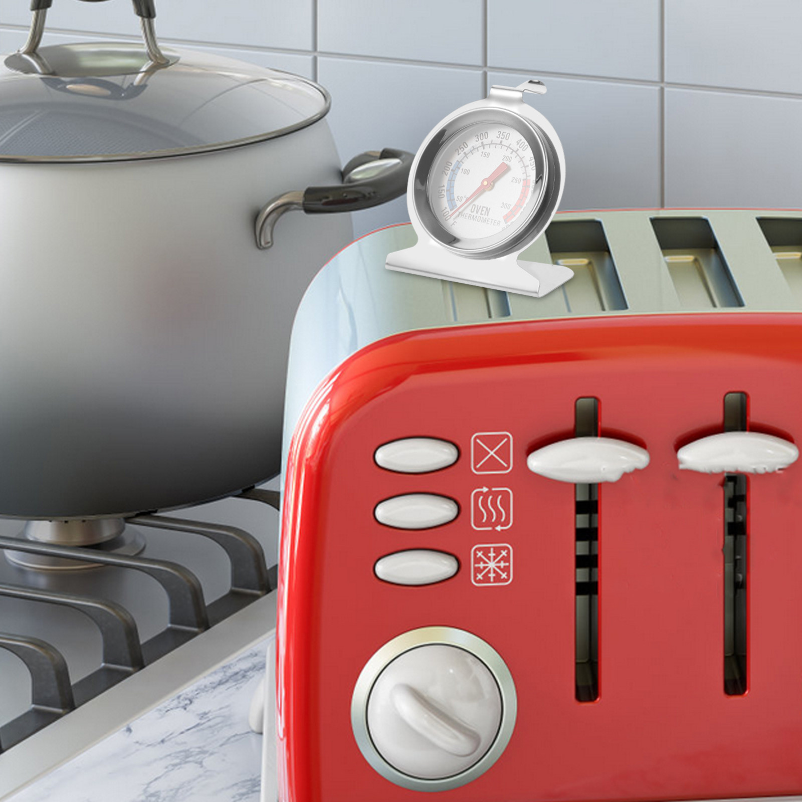 เทอร์โมมิเตอร์วัดอุณหภูมิเตาอบ - Kitchen Baking Oven บทวิจารณ์และราคา