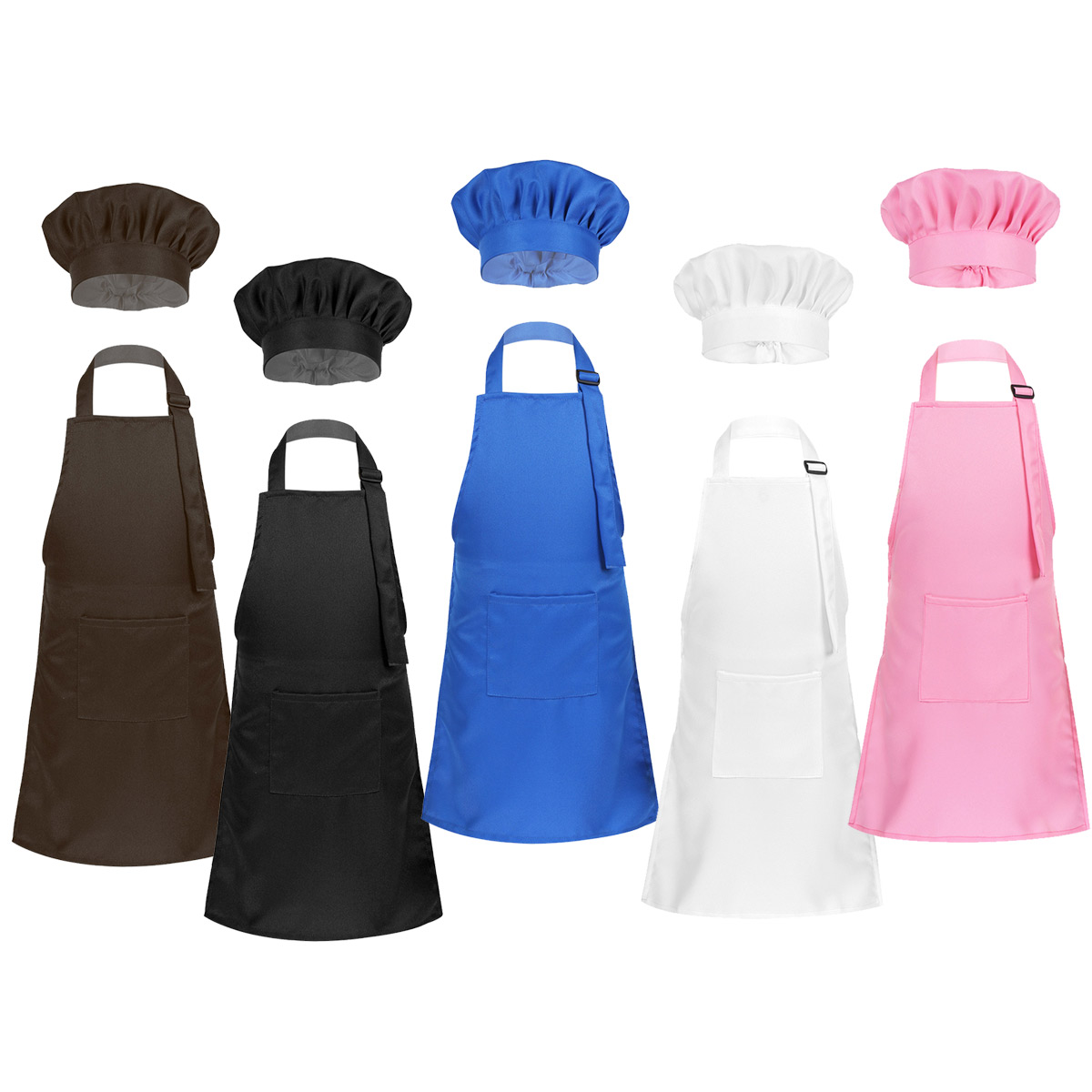 เด็กเด็กปรับผ้ากันเปื้อนและหมว - Kitchen Kids Baking Set บทวิจารณ์และราคา