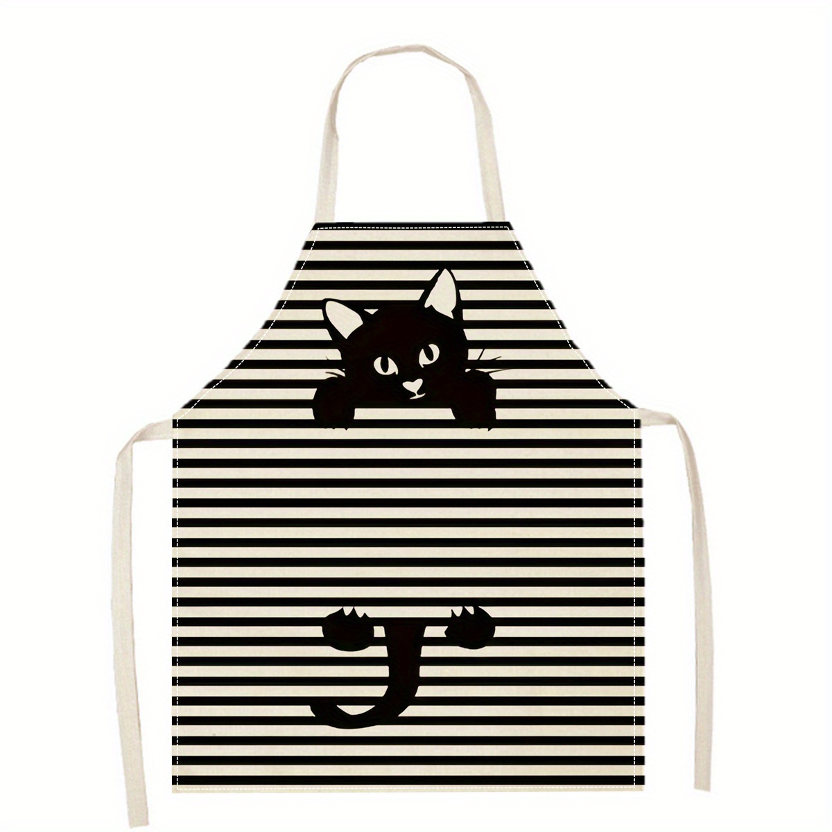 ผ้ากันเปื้อนลินินลายแมวตลกใส่แ - Kitchen Baking Gift Ideas บทวิจารณ์และราคา