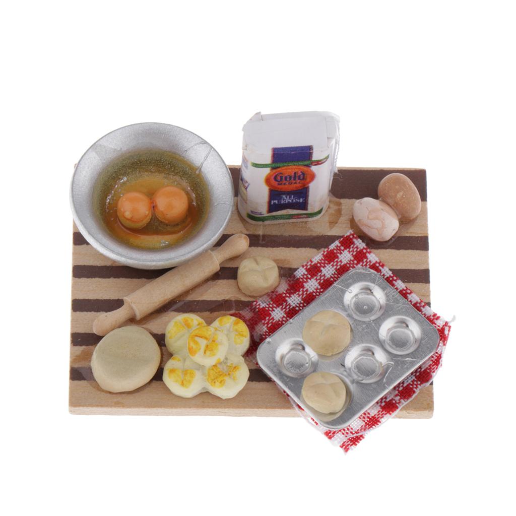 ชุดครัวจิ๋วสำหรับบ้านตุ๊กตา ขน - Kitchen Kids Baking Set บทวิจารณ์และราคา